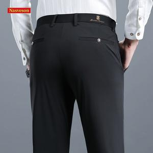 กางเกงฤดูใบไม้ร่วงของผู้ชายกางเกงลำลองหนากางเกงสไตล์ผู้ชายกางเกงสไตล์สูง - Product Image 5