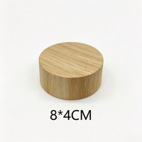Couvercles à vis en bambou multi-tailles, bouchons d'étanchéité en bois personnalisés, contenants avec doublures intérieures sur mesure