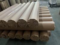 Rollo Jumbo de Papel Plotter Blanco de 70g, 80g, 100g, 24 ", 30", 36 "* 50 Yds, Rollo de Papel CAD de Formato Ancho, Papel de Inyección de Tinta para Fotocopia