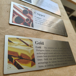 Insegna in Alluminio Personalizzabile all'Ingrosso, Targa Piatta Esterna in Metallo, Insegna in Alluminio Argento con Stampa UV - Product Image 3