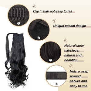 <span class=keywords><strong>Perruque</strong></span> en fibre synthétique de qualité supérieure, fabriquée en Chine, pour femmes, pour un style quotidien. - Product Image 2