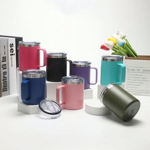Vaso Térmico de Acero Inoxidable de Doble Pared, 12oz-24oz, Aislado al Vacío, Libre de BPA, con Asa, Ecológico, Ideal para Regalo - Product Image 2