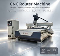 4 Axes 3D Cnc Machine à bois 1325 Atc Wood Carving Router Machine Factory Price