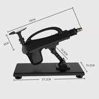 Machine sexuelle automatique avec gros godemichet vibrant, jouet sexuel pour adultes, machine de masturbation pour femmes