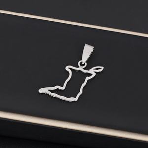 Ensemble de bijoux fantaisie JXX, collier et boucles d'oreilles, plaqué argent, pour femmes - Product Image 4