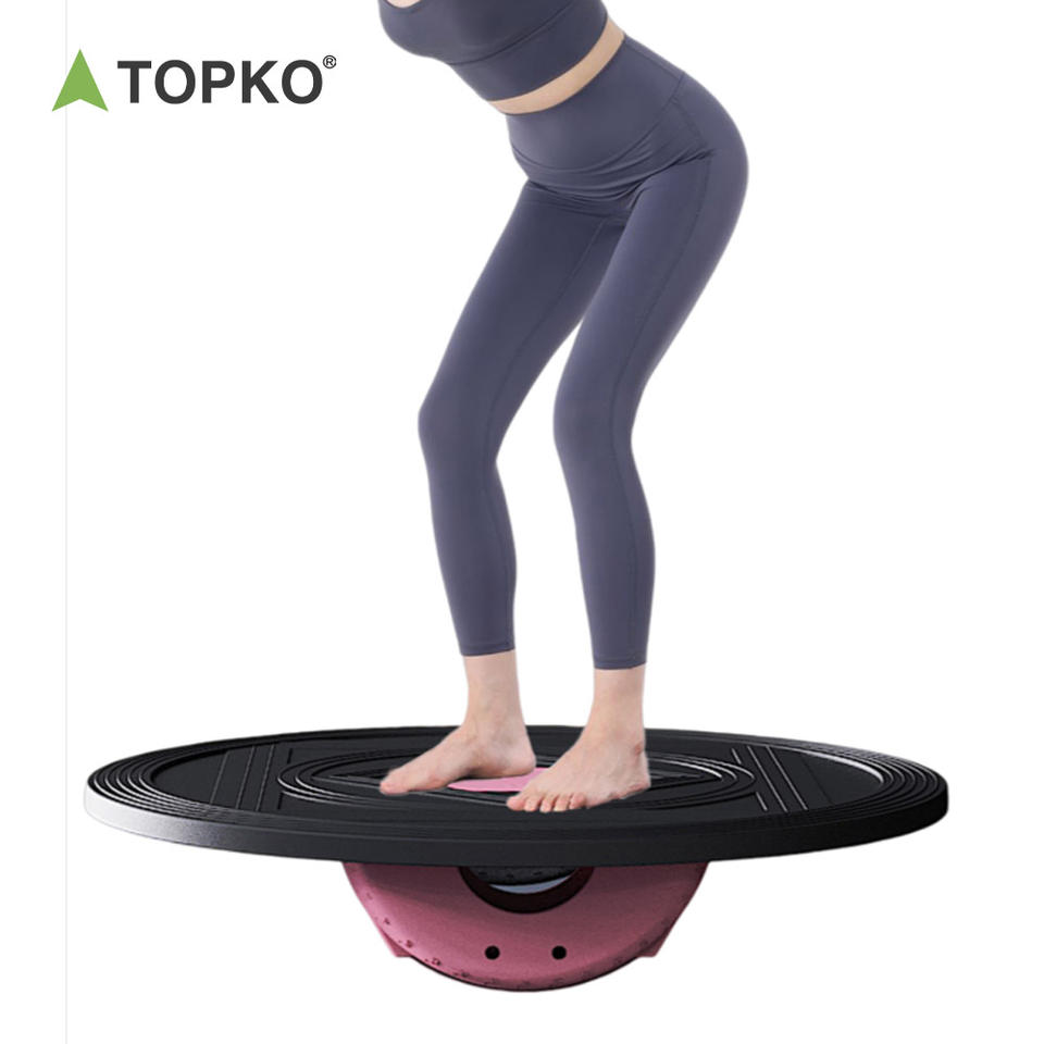 TOPKO Portable Rocker Board | Balance Trainer for Physical Therapy ...