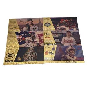 ธนบัตรชุบทอง100เราบัตรที่ระลึกนักกีฬาเบสบอลออกแบบได้ตามที่ต้องการ - Product Image 2