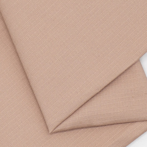 Tissu Popeline Fine Imprimée Extensible en Coton Respirant, Tissé, Élastique Moyen, Kaki, Poids Moyen, pour Vêtements de Travail et Confection (Stock) - Product Image 2
