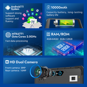 CENAVA Industrial Rugged <span class=keywords><strong>Tablet</strong></span> PC 10000 MAh Nfc Finger abdruck Rugged <span class=keywords><strong>Tablet</strong></span> Android 11 Ip68 Wasserdichtes 4g 8 Zoll Rugged <span class=keywords><strong>Tablet</strong></span> - Product Image 3
