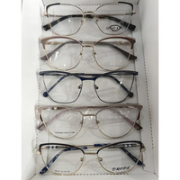Lunettes de vue œil-de-chat tendance en métal, fabriquées en Chine, monture optique œil-de-chat de haute qualité, montures de lunettes pour femmes