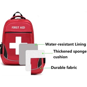 Bolsa Impermeable Portátil para Botiquín de Primeros Auxilios, para Hogar, Auto, Camping y Supervivencia - Equipo de Seguridad - Product Image 2