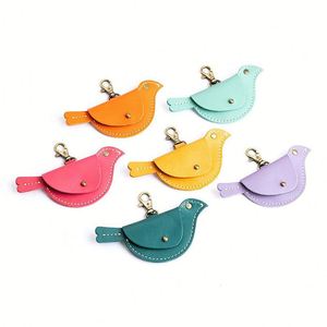 Hot Selling Bird Bag Charm Colorful Coins Purse <b>Pouch</b> Keychain Pendant for Handbag Hanging - Product Image 1