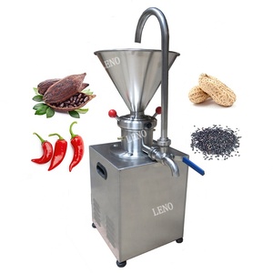 Máquina automática industrial para hacer mantequilla de maní pequeña, molino coloidal de pasta de nueces, Máquina rectificadora de nueces de anacardo - Product Image 3