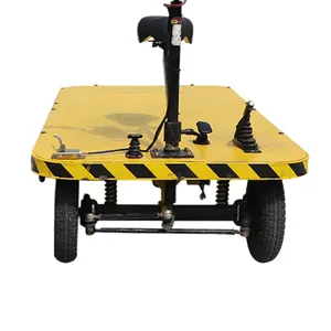 Wholesale Wheel Heavy Electric Trolley For Hospital And Industrial Outdoor Logistics Cargo Mover Truck Hand Cart