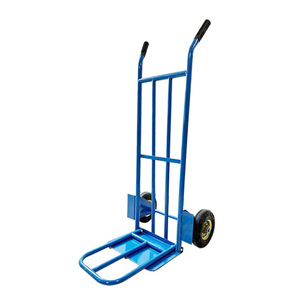 Heavy Duty Two Wheel Hand Truck Large Wheel Tiger <b>Trolley</b> Warehouse Cargo Moving Hand <b>Pull</b> Cart Industrial Transport <b>Trolley</b> - Product Image 1