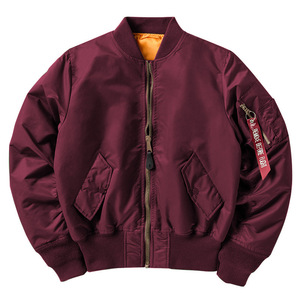 Custom Logo Spring Autumn Lightweight Pilot <strong>Jacket</strong> Short Retro Flight <strong>Jacket</strong> Windproof Waterproof Bomber MA1 <strong>Jacket</strong> for Man - Product Image 2