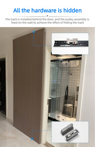 Mịn câm cửa trượt phụ kiện phần cứng vô hình hệ thống cửa trượt - Product Image 2