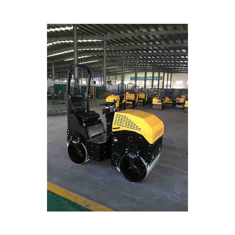 Ручной Одноколесный пресс 0-10 км/ч, дорожная машина с двойным приводом, двойной вибрацией, гидравлический контроль, прямой Реверсивный