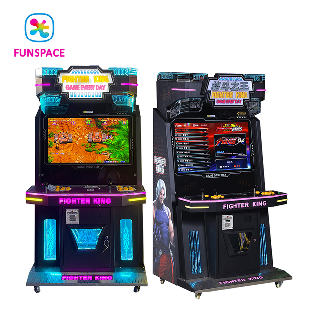 Arcades Indoor Game Center Amusement Machine Coin Operated Fighter Gaming Video Games Arcade Cabinet