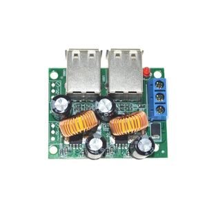 Módulo de placa Convertidora de fuente de alimentación reductora de 4 puertos USB DC 12V 24V 40V <span class=keywords><strong>a</strong></span> 5V 5A para equipo de coche de teléfono <span class=keywords><strong>MP3</strong></span>/<span class=keywords><strong>MP4</strong></span> - Product Image 3