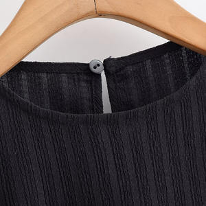 PB&amp;ZA Women 2025 Autumn New Fashion Two <strong>Fake</strong> Pieces with Splicing Blouses Vintage Long Sleeve Female Shirts Blusas Chic Tops - Product Image 5