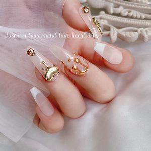 Directo de Fábrica, Joyería para Uñas, Dijes 3D para Uñas, Decoración en Forma de Corazón, Accesorios de Diamantes para Uñas - Product Image 3