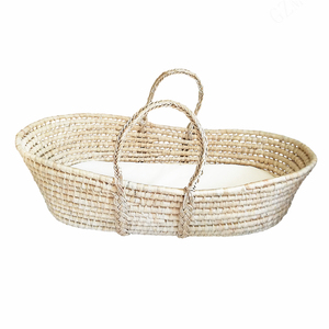 Corbeille bose Canne Rotin Noir Panier Tisse A the Main De Saule Cadeau Osier Noel protege-matacao Pour <span class=keywords><strong>Bebe</strong></span> - Product Image 3