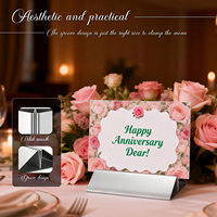 Porte-cartes de table pour mariage, supports de menu, clips porte-photos pour numéros de table, présentoirs pour centre de table, anniversaire