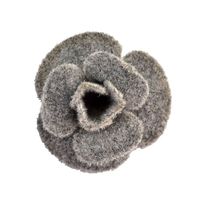 Pin Kerah Bunga Kain Elegan Korsase Bros Pria Setelan Pernikahan Formal Pin, Pakaian Boutonniere Aksesoris Perhiasan