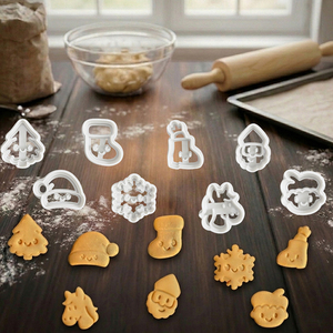 Juego <span class=keywords><strong>de</strong></span> Cortadores <span class=keywords><strong>de</strong></span> Galletas <span class=keywords><strong>de</strong></span> <span class=keywords><strong>Pascua</strong></span> Mini <span class=keywords><strong>de</strong></span> Plástico Moldeado por Inyección, Moldes <span class=keywords><strong>para</strong></span> Fondant y Galletas, y Estampador <span class=keywords><strong>para</strong></span> Galletas Impresas, Masa y Arcilla - Product Image 5