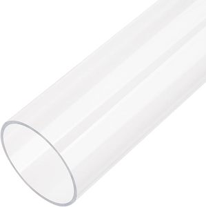 Tube Rond Transparent en <span class=keywords><strong>Polycarbonate</strong></span> Incassable de Haute Qualité, Vente en Gros Usine, Personnalisable - Product Image 5