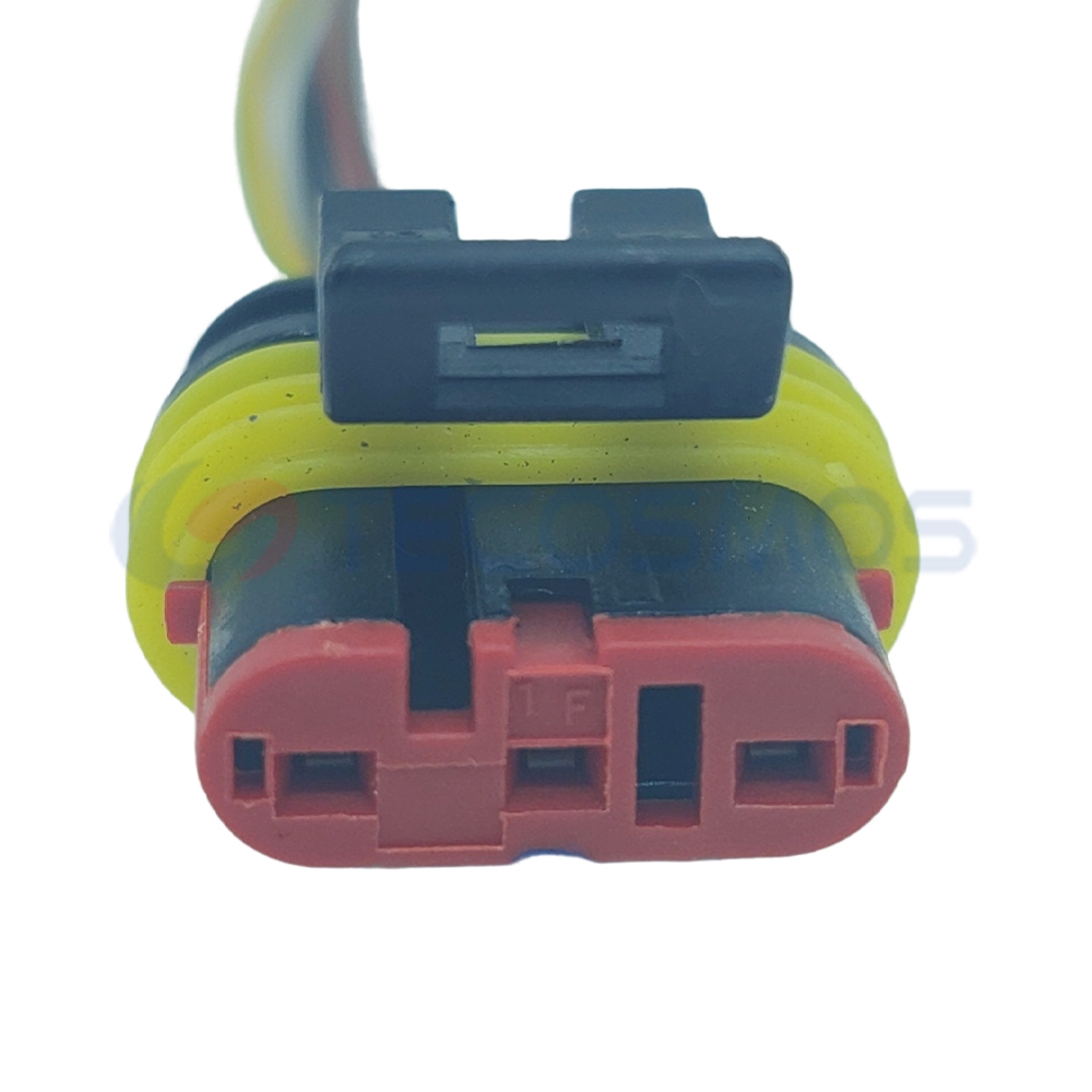 Wire Harness Plug of Automobile Waterproof Connector 3 Pin Female 202087-1