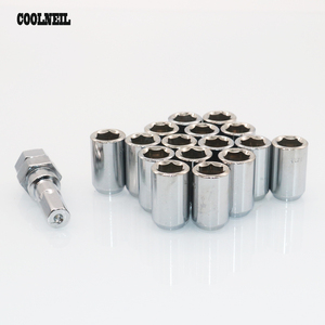 Bánh Xe màu đỏ Hạt Hình Lục Giác Bên Trong M12x1.5, 32mm Bánh Xe Màu Đỏ Ổ Khóa <span class=keywords><strong>Lug</strong></span> <span class=keywords><strong>Nuts</strong></span> - Product Image 2