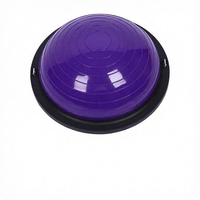 Balón de Equilibrio Antirrotura Duradero, Semiesfera Acanalada para Entrenamiento de Estabilidad, Estación de Ejercicio, Terapia Física, Kit de Fitness para el Hogar