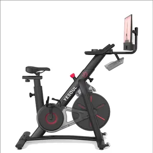 home commercial smart fit stationary sport equipment spinning bikes gym fitness magnetic spin indoor exercise bike with display