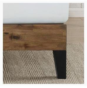 Modern Simple Design Queen <strong>Size</strong> Wood <strong>Platform</strong> <strong>Bed</strong> <strong>Frame</strong> With Headboard - Product Image 6