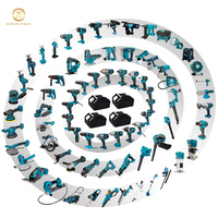 Kits combinés d'outils sans fil 20V de qualité supérieure perceuse à marteau à vitesse variable et ensemble d'outils électriques de 15 pièces avec batterie au lithium prise en charge par OEM