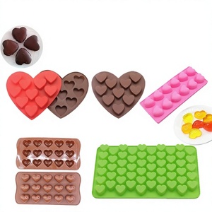 Molde DIY para Gelatina, Repostería, Dulces Blandos, Caramelos en Polvo, Pudín, Chocolate en Forma de Corazón, Seguro para Alimentos, Hecho en Casa - Product Image 5