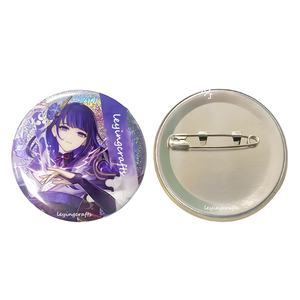 Aangepaste Anime Geschenken Rond <span class=keywords><strong>Holo</strong></span> Blikken Badge Aangepaste Anime Tinplate Knoppennen Glitter Badge Laser Fijne Flash Hologram Badge <span class=keywords><strong>Pin</strong></span> - Product Image 5