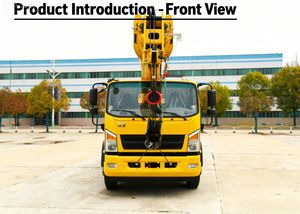 Grue mobile sur camion Senyuan de 10 tonnes avec flèche télescopique pour la construction - Product Image 6