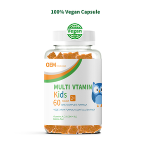 OEM/ODM Children <b>Multivitamins</b> <b>Gummies</b> Vitamins Gummy 100% Plant Based EU Compliant Custom Labeling & Packaging - Product Image 4