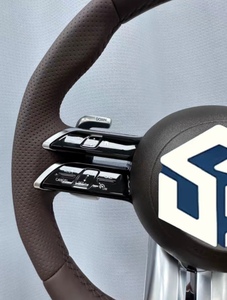 พวงมาลัยหนังแบบเต็มสำหรับ G500 Mercedes Benz Cls Gle <span class=keywords><strong>S500</strong></span> G55 G350 G63 S320 S400 S600คลาส G E GLC ทำจาก W211 PU - Product Image 4