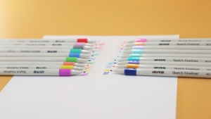 Stylos de couleur en gros, feutres fins à encre à base d'eau, marqueurs à points fins multicolores, marque IERS, pour l'écriture et le dessin - Product Image 3