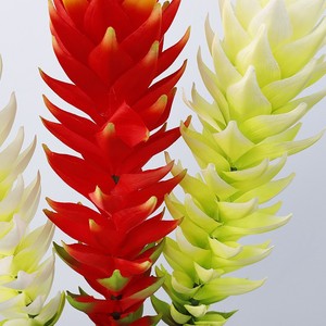 Fleur de gingembre artificielle en soie, haute simulation, décoration tropicale pour la maison, accessoires pour le Nouvel An chinois et les mariages - Product Image 2