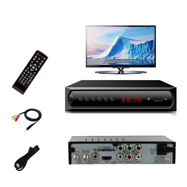 ISDBT TV BOX Factory Peru Standard ISDB-T Set Top TV Box 1080P Digital Terrestrial Receiver