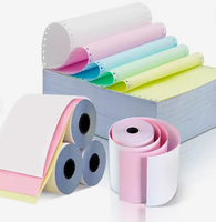 Papier autocopiant triplicat/duplicata à prix abordable, papier NCR, impression personnalisée de formulaires de factures commerciales/proformas