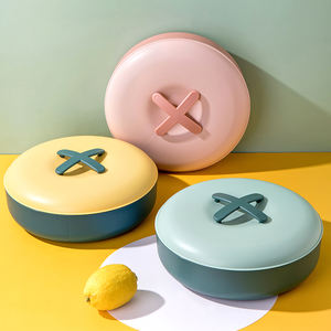 Creative Food Grade Wheat Straw Plastic Food Container Box Nuts Dried Fruit Plate Snaker <strong>Candy</strong> <strong>Tray</strong> - Product Image 5