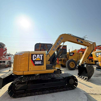 Mini-excavatrice sur chenilles CAT 308E2 d'occasion 2024, 8 tonnes, à vendre, d'origine Japon, faible nombre d'heures, seconde main, modèles 308E 308D 308C 305E