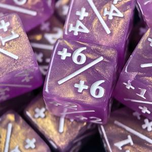 Set di Dadi a 6 Facce per Conteggio Vite, Accessori per Giochi di Carte - Product Image 1