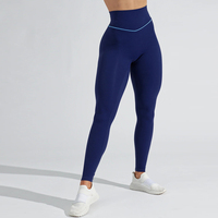 Leggings de yoga taille haute push-up respirants et sculptants pour femme, avec logo personnalisé, en Spandex, extensibles dans les quatre sens, grandes tailles, ODM